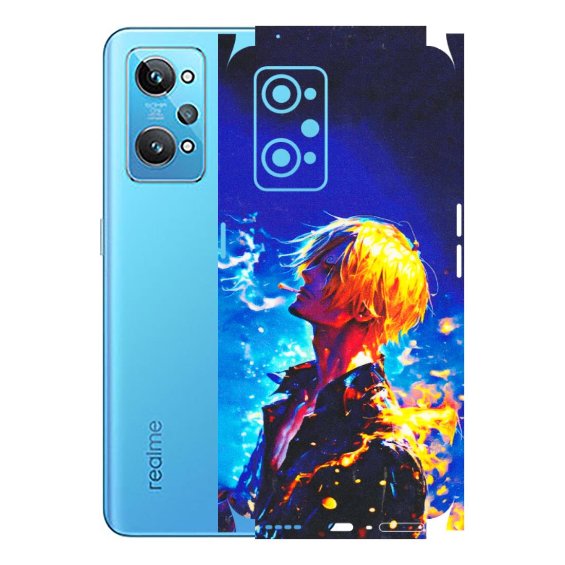 Realme Phone Skins (All Models) - Sanji Vinsmoke One Piece - 3D Embossed Finish (L-319) Realme GT 2