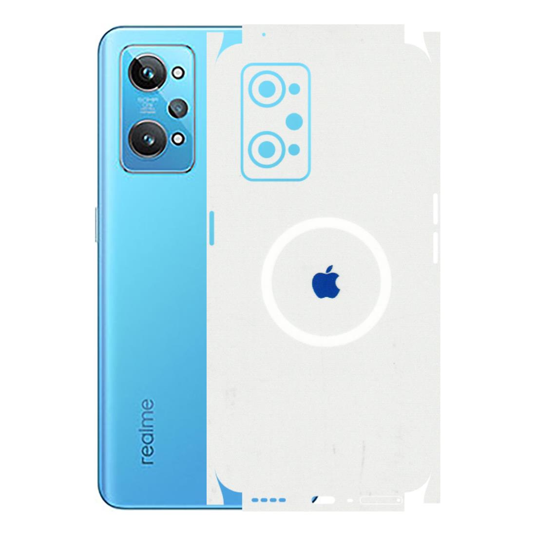 Realme Phone Skins (All Models) - iPhone Magsafe Logo - 3D Embossed Finish (L-320) Realme GT 2
