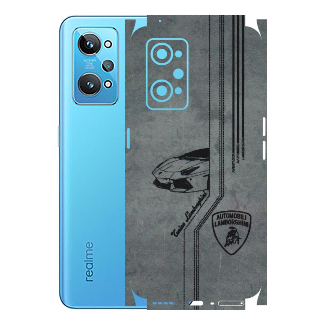 Realme Phone Skins (All Models) - New Lamborgini Aventador - 3D Embossed Finish (L-321) Realme GT 2