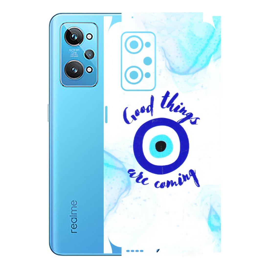 Realme Phone Skins (All Models) - Evil Eye Good Things Are Coming - 3D Embossed Finish (L-322) Realme GT 2