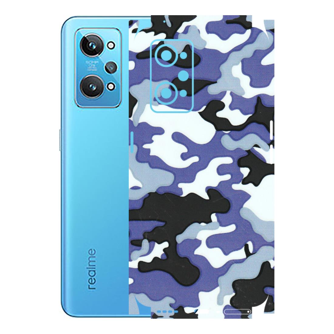 Realme Phone Skins (All Models) - Powerfull Military Camoflauge - 3D Embossed Finish (L-49) Realme GT 2