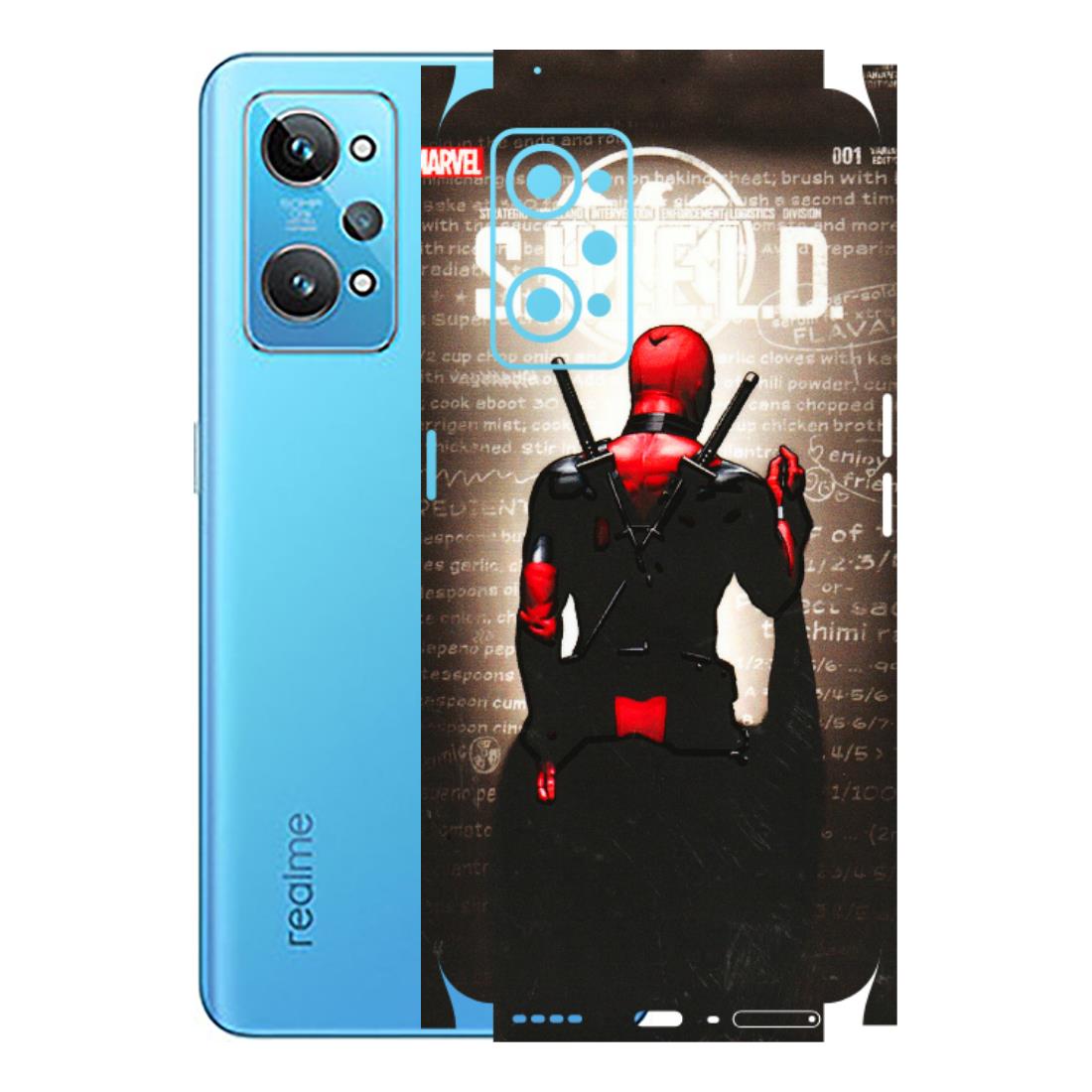 Realme Phone Skins (All Models) - Deadpool - 3D Embossed Finish (L-56) Realme GT 2