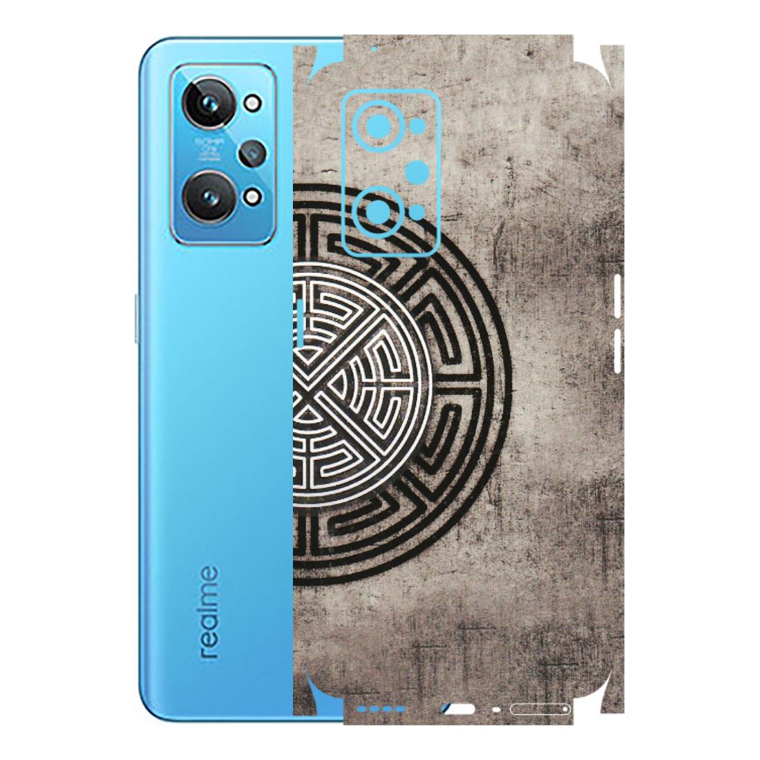 Realme Phone Skins (All Models) - Mysterious Circular Design - 3D Embossed Finish (L-63) Realme GT 2