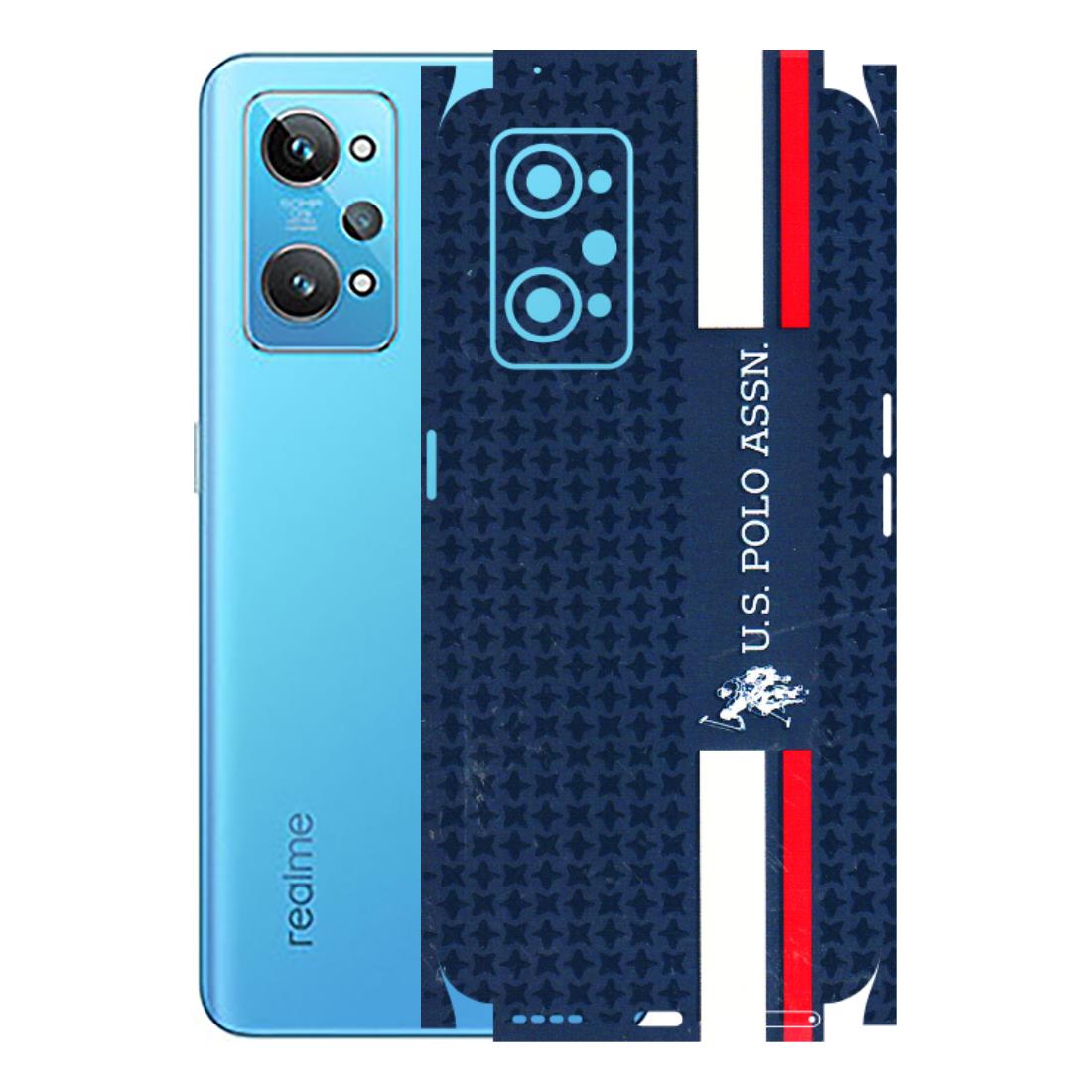 Realme Phone Skins (All Models) - US POLO Designer Brand - 3D Embossed Finish (L-65) Realme GT 2