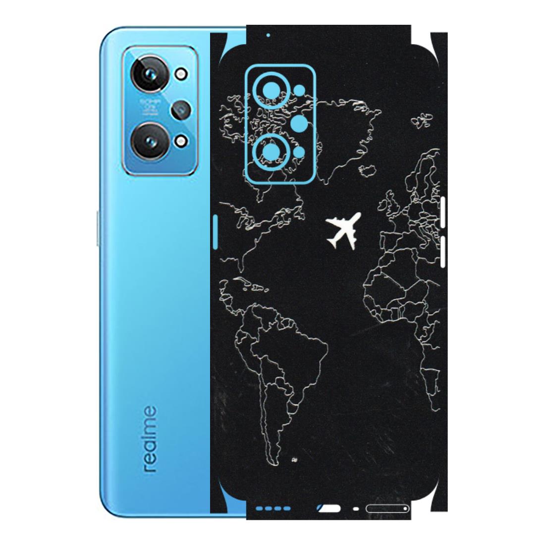 Realme Phone Skins (All Models) - Never Ending Travel - 3D Embossed Finish (L-79) Realme GT 2