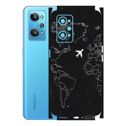 Realme Phone Skins (All Models) - Never Ending Travel - 3D Embossed Finish (L-79) Realme GT 2