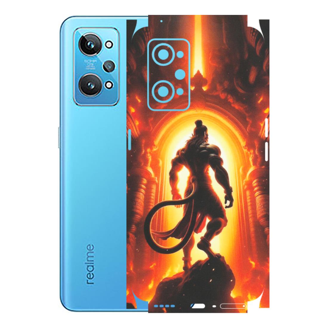Realme Phone Skins (All Models) - HanumanJi - Matte Finish (M-06) Realme GT 2