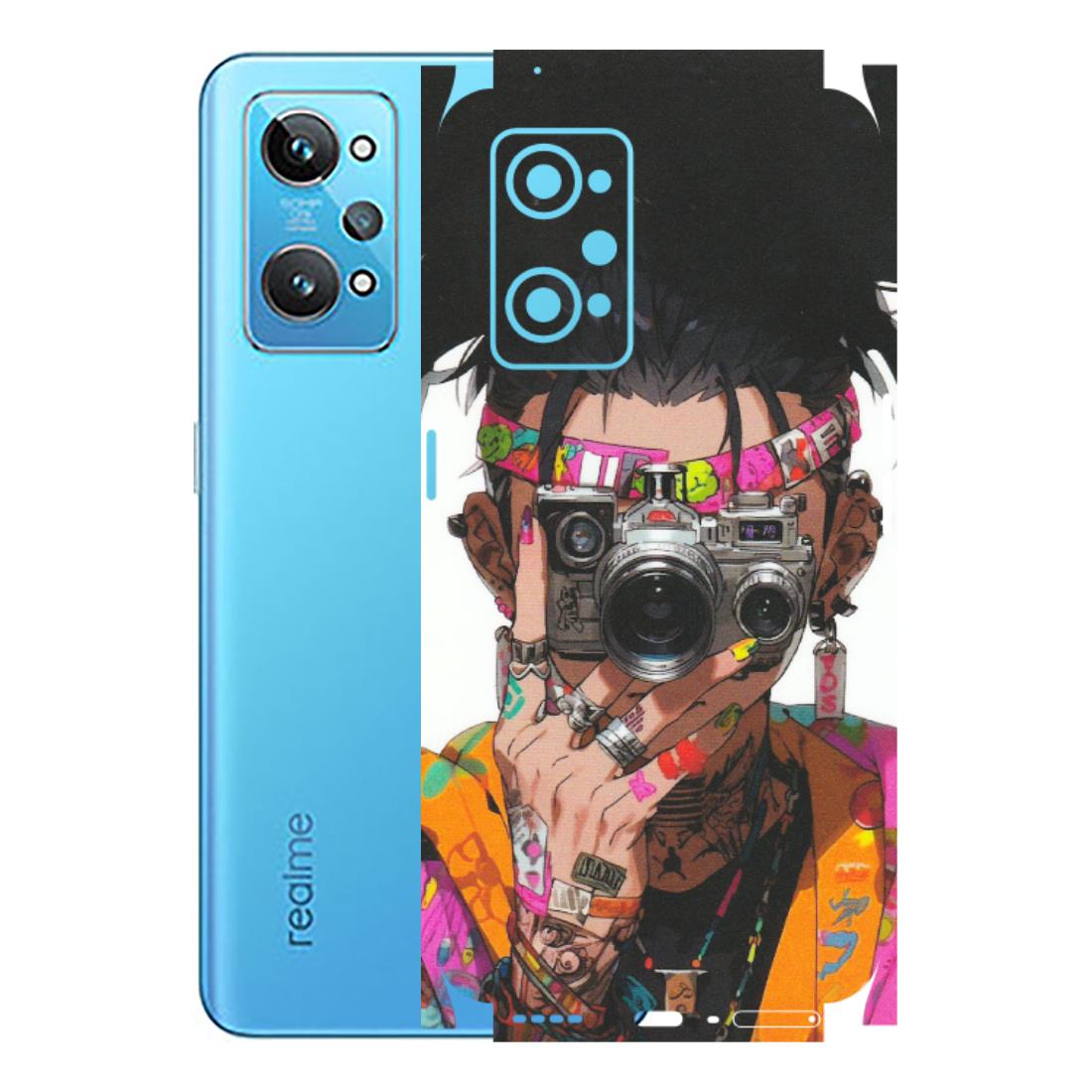 Realme Phone Skins (All Models) - Camera Lover Girl - Matte Finish (M-09) Realme GT 2
