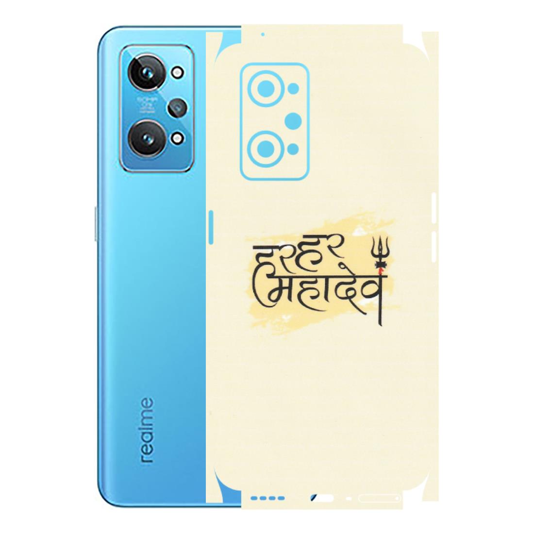 Realme Phone Skins (All Models) - Har Har Mahadev - Matte Finish (M-10) Realme GT 2