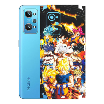 Realme Phone Skins (All Models) - Ultimate Dragon Ball Z - Matte Finish (M-100) Realme GT 2