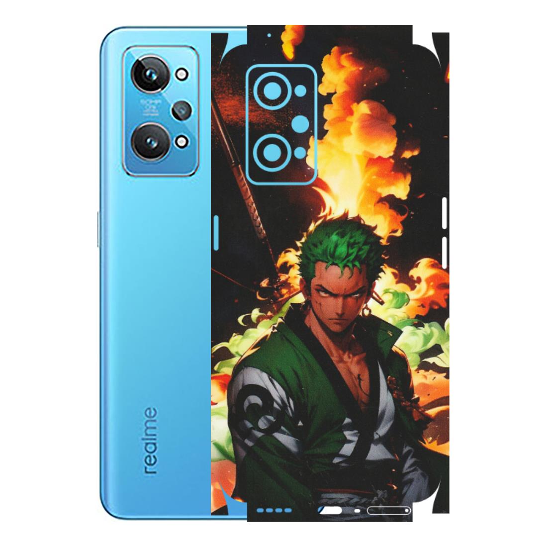 Realme Phone Skins (All Models) - Roronoa Zoro - Matte Finish (M-102) Realme GT 2