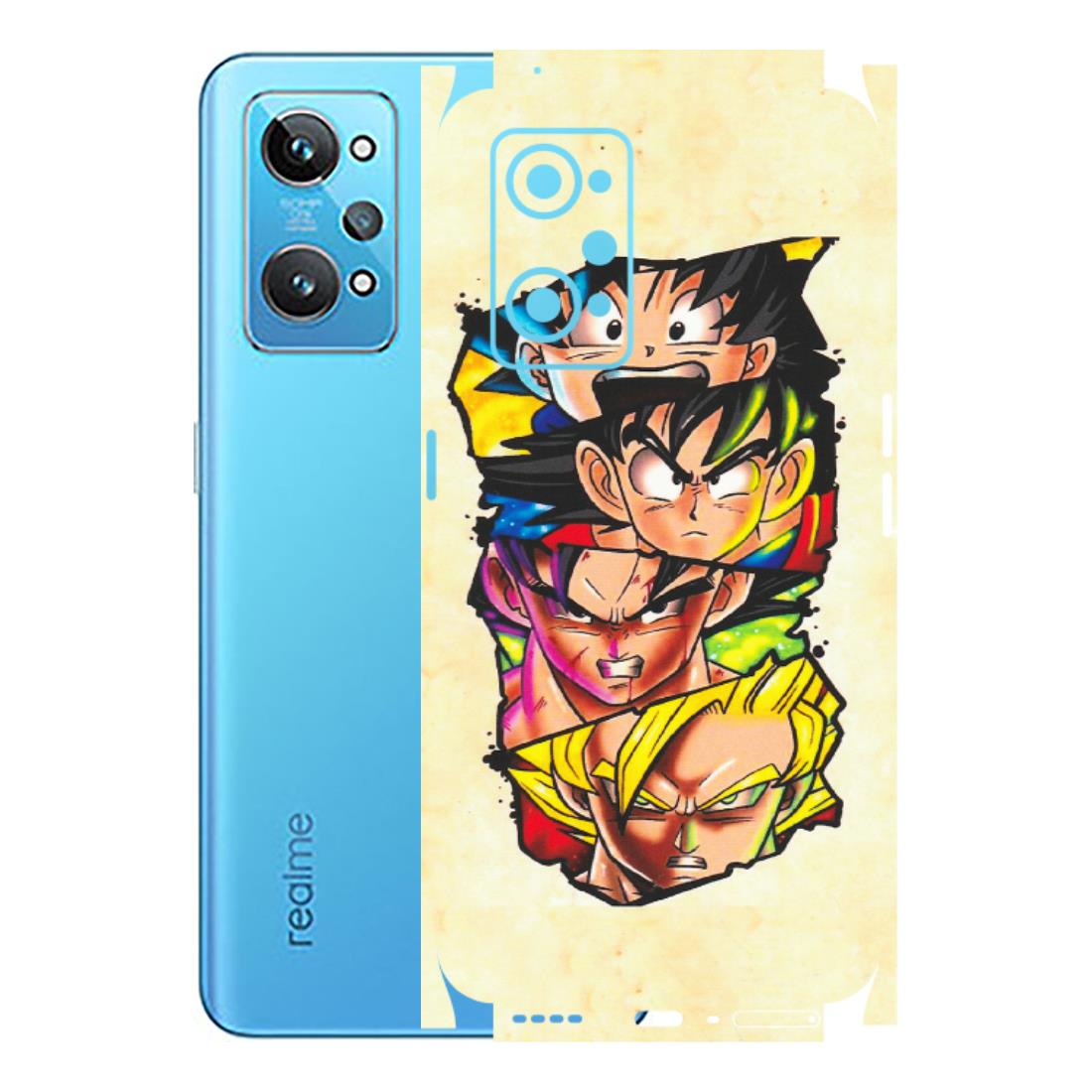 Realme Phone Skins (All Models) - Angry Multi Anime - Matte Finish (M-113) Realme GT 2