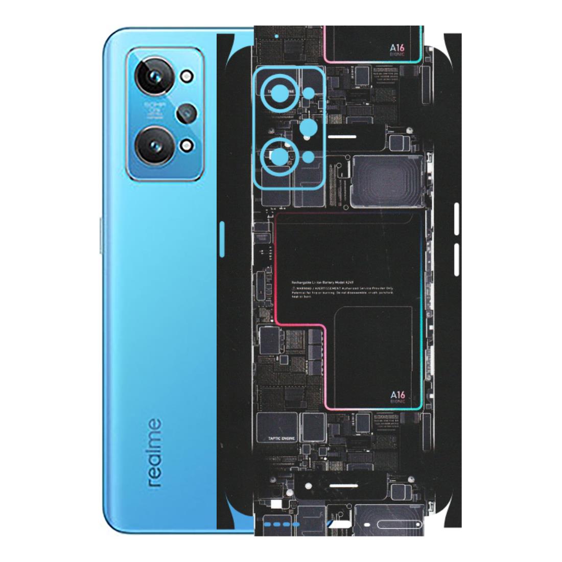 Realme Phone Skins (All Models) - Motherboard Circuit Layout - Matte Finish (M-117) Realme GT 2