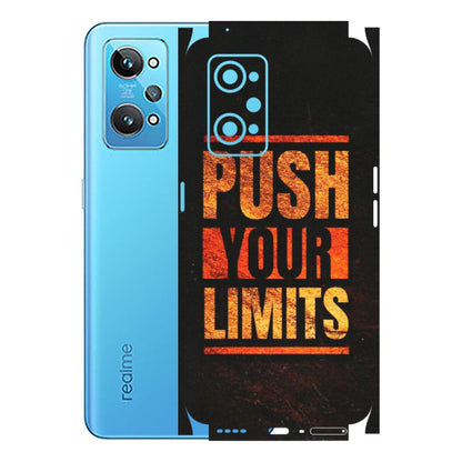 Realme Phone Skins (All Models) - Push Your Limits - Matte Finish (M-118) Realme GT 2