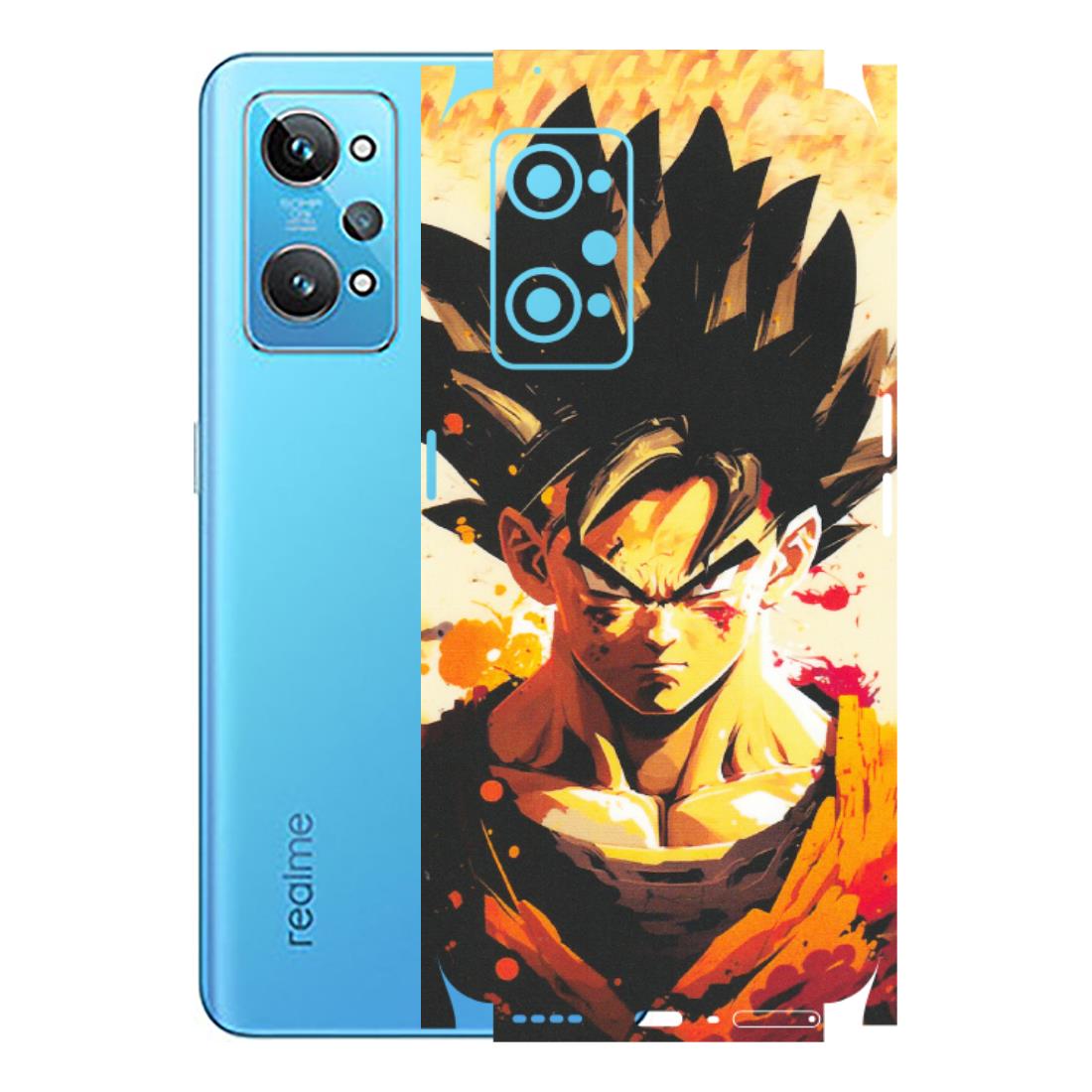 Realme Phone Skins (All Models) - Angry Goku - Matte Finish (M-12) Realme GT 2