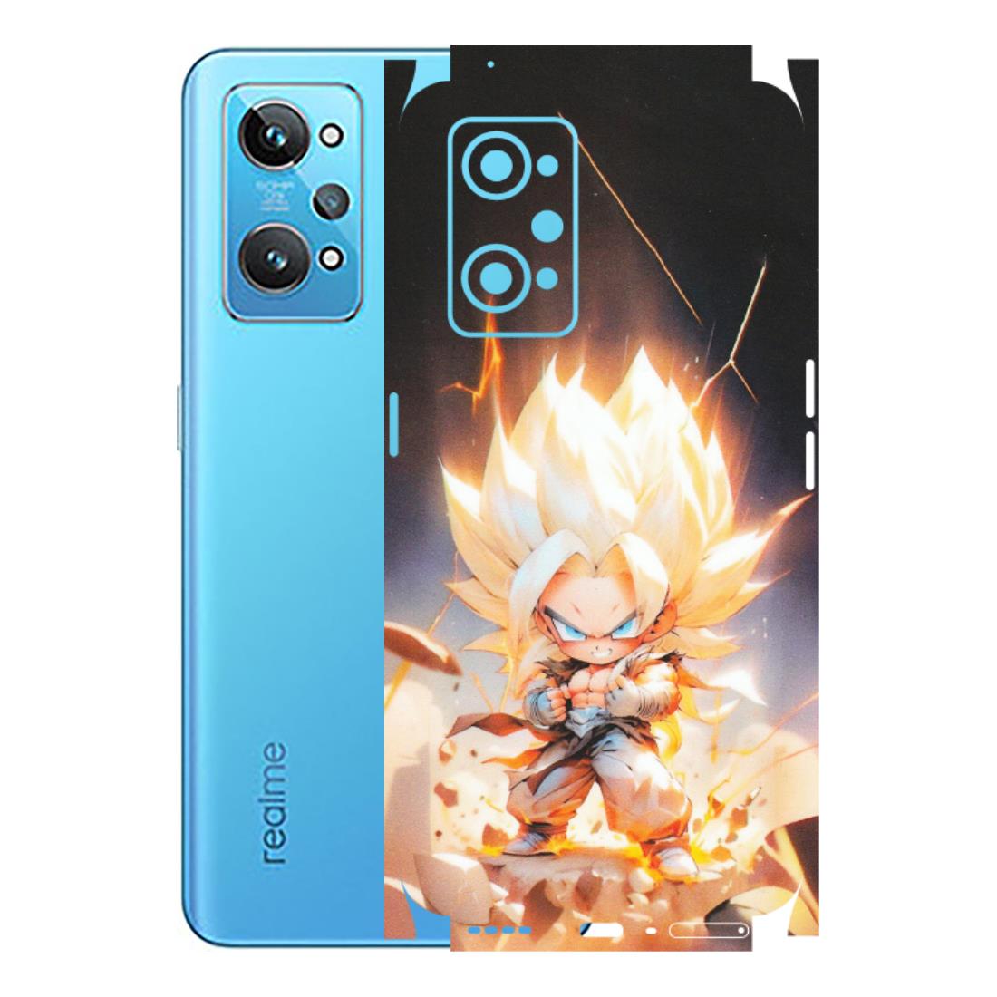 Realme Phone Skins (All Models) - Goku Dragon Cute Anime - Matte Finish (M-131) Realme GT 2
