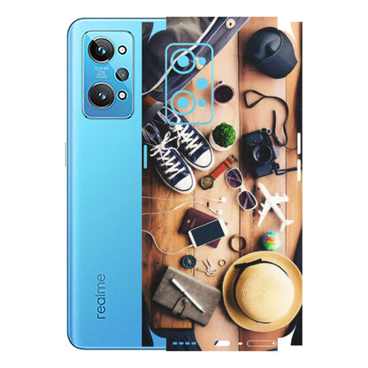 Realme Phone Skins (All Models) - Travel Wanderlust - Matte Finish (M-133) Realme GT 2