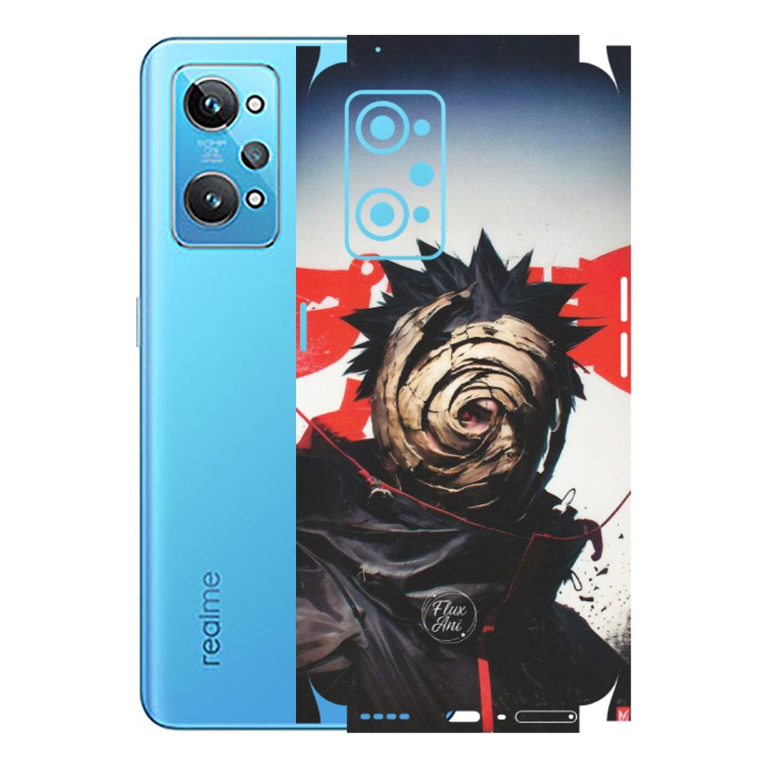 Realme Phone Skins (All Models) - Obito Uchiha Cool Anime - Matte Finish (M-134) Realme GT 2