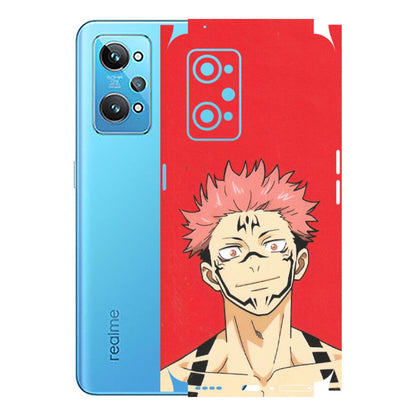 Realme Phone Skins (All Models) - Ryomen Sukuna Fun Anime - Matte Finish (M-153) Realme GT 2