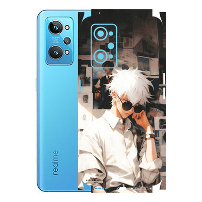 Realme Phone Skins (All Models) - Gojo Satoru Jujustu Kaisen Anime - Matte Finish (M-156) Realme GT 2