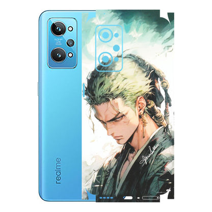 Realme Phone Skins (All Models) - Pirate Hunter One Piece Anime - Matte Finish (M-157) Realme GT 2
