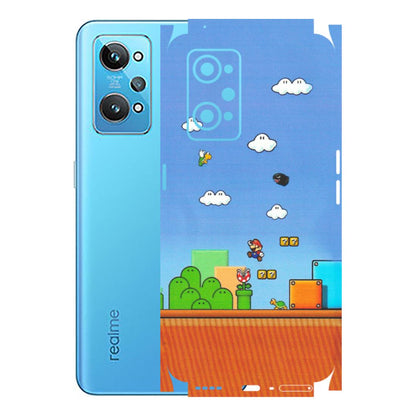 Realme Phone Skins (All Models) - Mario Game Scene - Matte Finish (M-24) Realme GT 2
