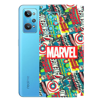 Realme Phone Skins (All Models) - Marvel Comic Lover - Matte Finish (M-30) Realme GT 2
