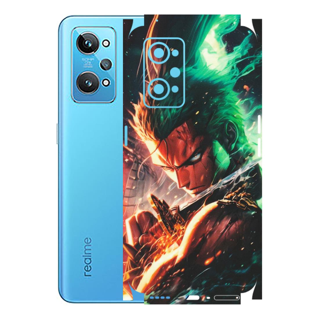 Realme Phone Skins (All Models) - Anime Gojo Sword - Matte Finish (M-32) Realme GT 2