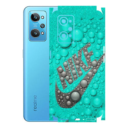 Realme Phone Skins (All Models) - Shoe Brand Bubbles - Matte Finish (M-42) Realme GT 2