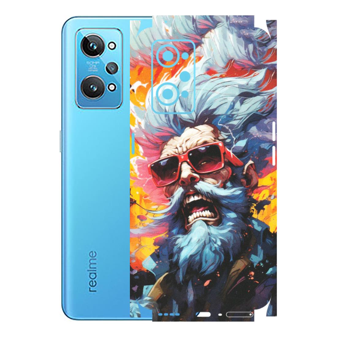 Realme Phone Skins (All Models) - Daddy Cool Character - Matte Finish (M-43) Realme GT 2