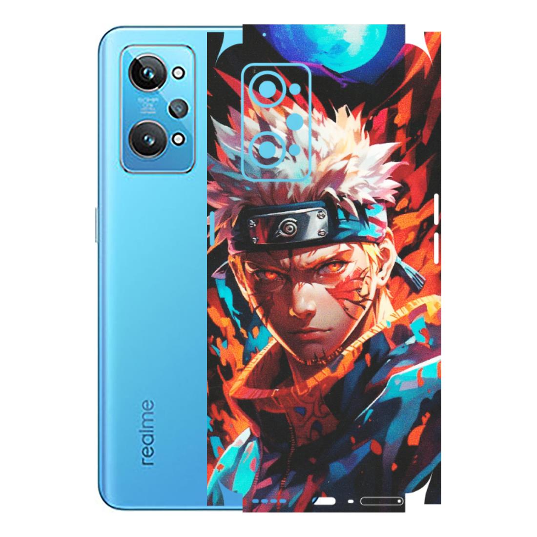 Realme Phone Skins (All Models) - Anime Ferocious Character - Matte Finish (M-44) Realme GT 2