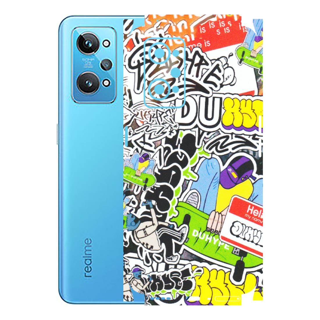 Realme Phone Skins (All Models) - Dope Graffiti - Matte Finish (M-61) Realme GT 2
