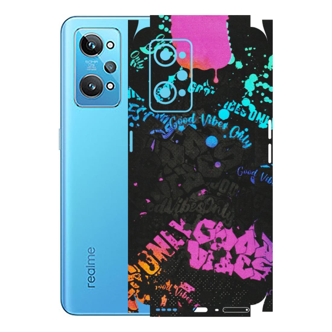 Realme Phone Skins (All Models) - Majestic Black Vibes - Matte Finish (M-62) Realme GT 2