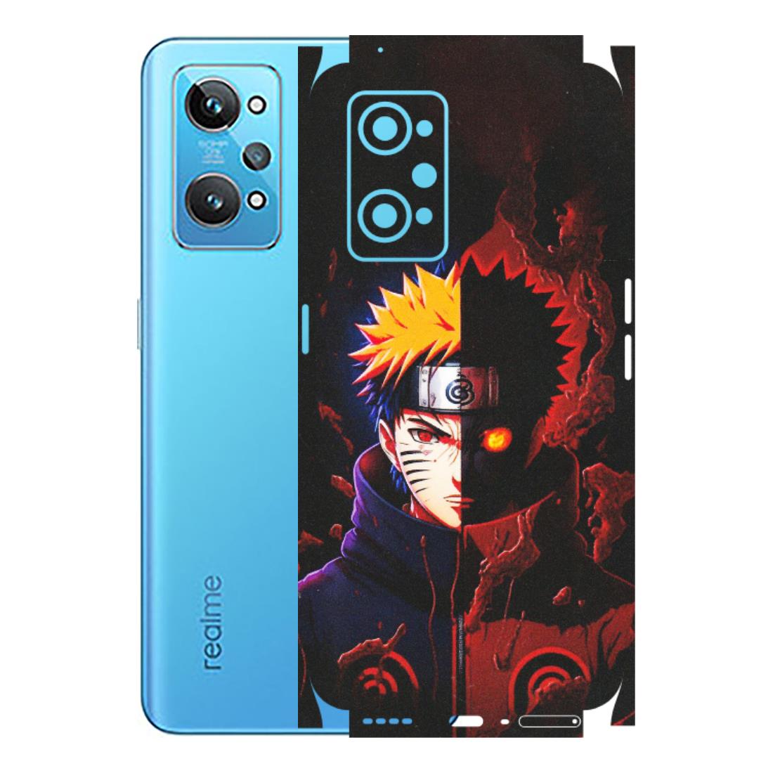 Realme Phone Skins (All Models) - Naruto X Evil - Matte Finish (M-70) Realme GT 2