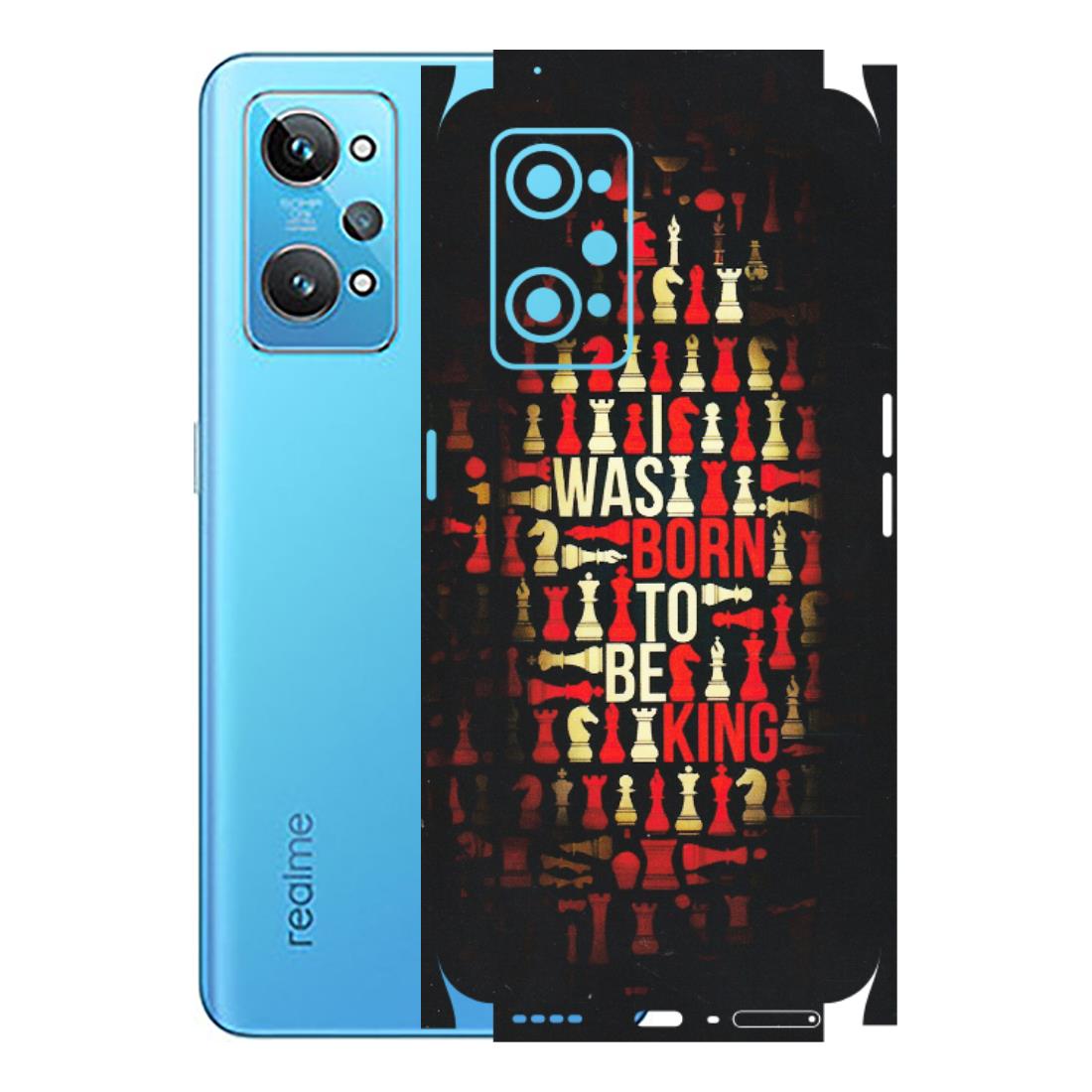 Realme Phone Skins (All Models) - Born To Be King - Matte Finish (M-73) Realme GT 2