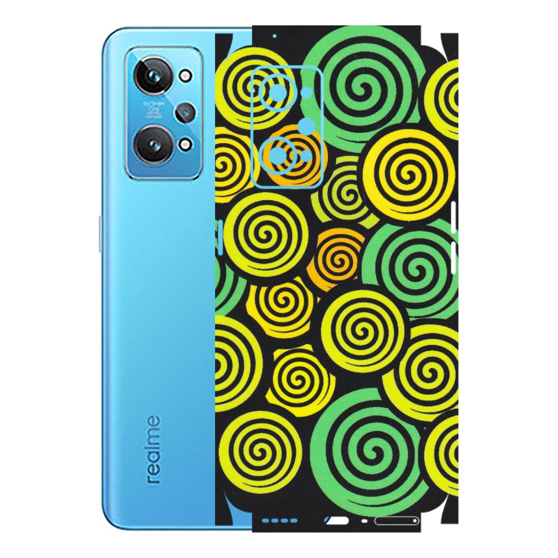 Realme Phone Skins (All Models) - Crazy Spiral - Matte Finish (M-91) Realme GT 2