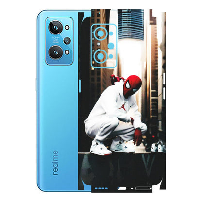 Realme Phone Skins (All Models) - Sportsman Spider Man - Matte Finish (M-94) Realme GT 2