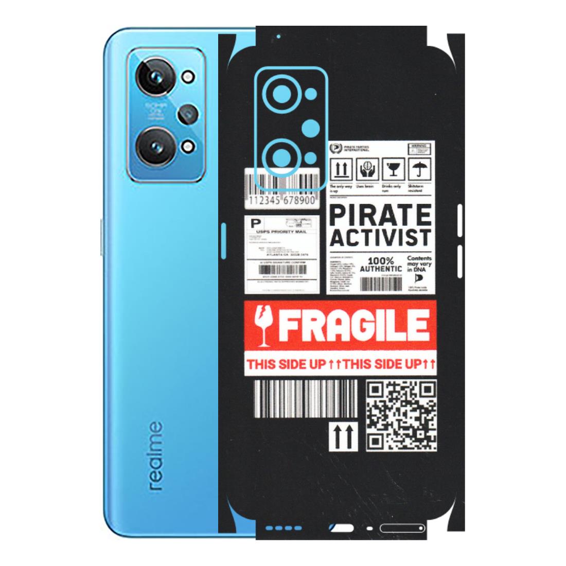 Realme Phone Skins (All Models) - Handle With Care - Matte Finish (M-99) Realme GT 2