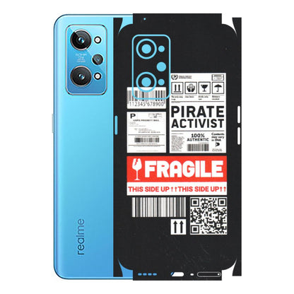 Realme Phone Skins (All Models) - Handle With Care - Matte Finish (M-99) Realme GT 2
