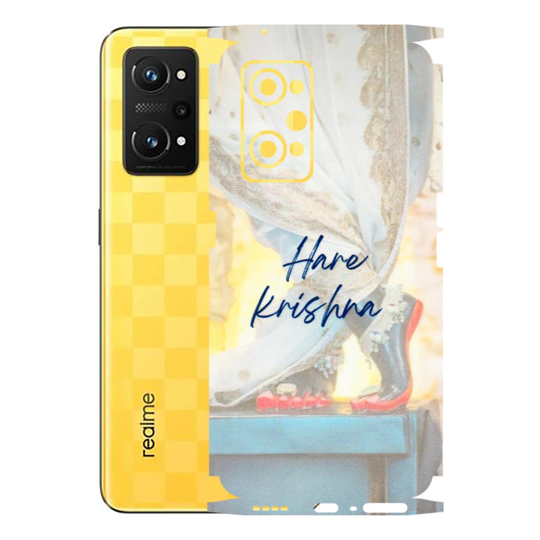 Realme Phone Skins (All Models) - Hare Krishna - 3D Embossed Finish (L-03) Realme GT Neo 3T