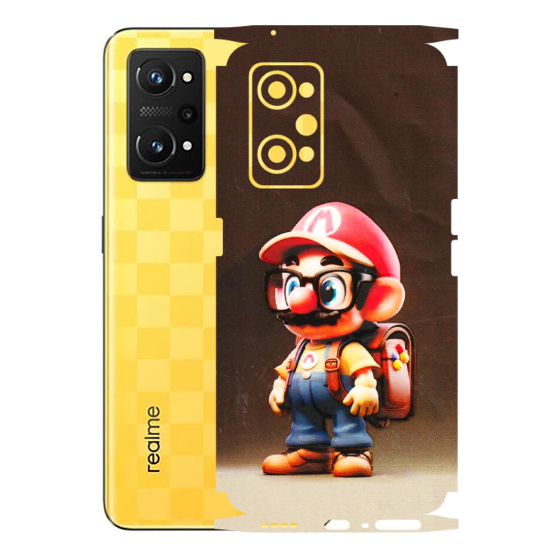 Realme Phone Skins (All Models) - Little Mario - 3D Embossed Finish (L-119) Realme GT Neo 3T