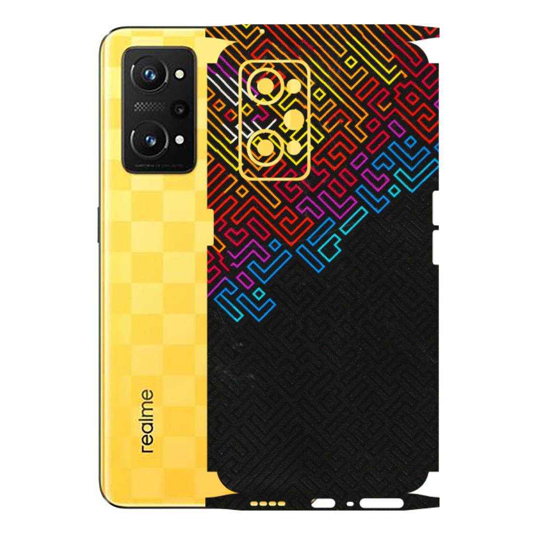 Realme Phone Skins (All Models) - Dotme Pattern Art - 3D Embossed Finish (L-121) Realme GT Neo 3T