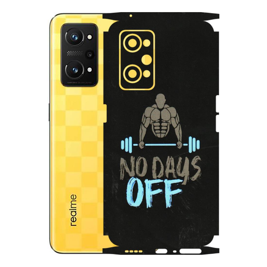 Realme Phone Skins (All Models) - Gym Lover - 3D Embossed Finish (L-127) Realme GT Neo 3T