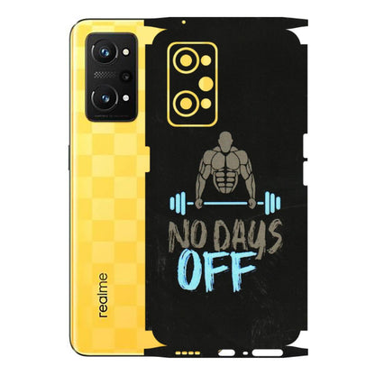 Realme Phone Skins (All Models) - Gym Lover - 3D Embossed Finish (L-127) Realme GT Neo 3T