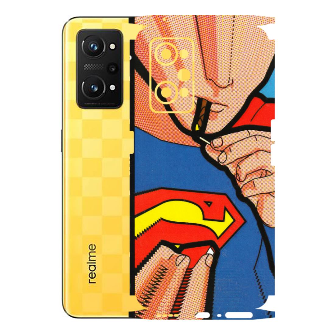 Realme Phone Skins (All Models) - Superman Sutta - 3D Embossed Finish (L-130) Realme GT Neo 3T