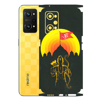 Realme Phone Skins (All Models) - Lord Ram - 3D Embossed Finish (L-132) Realme GT Neo 3T