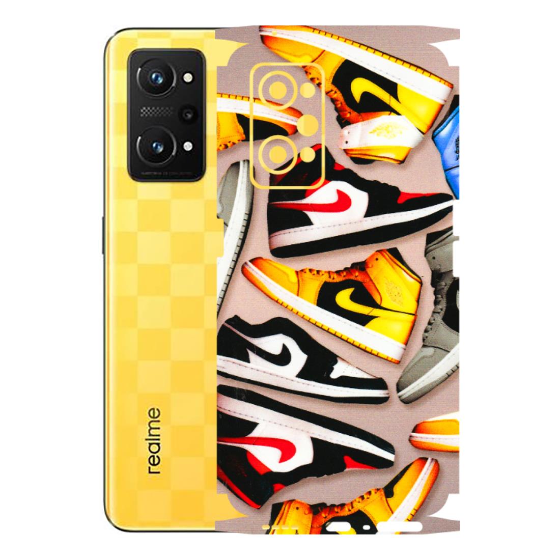 Realme Phone Skins (All Models) - Sneaker Lover - 3D Embossed Finish (L-135) Realme GT Neo 3T