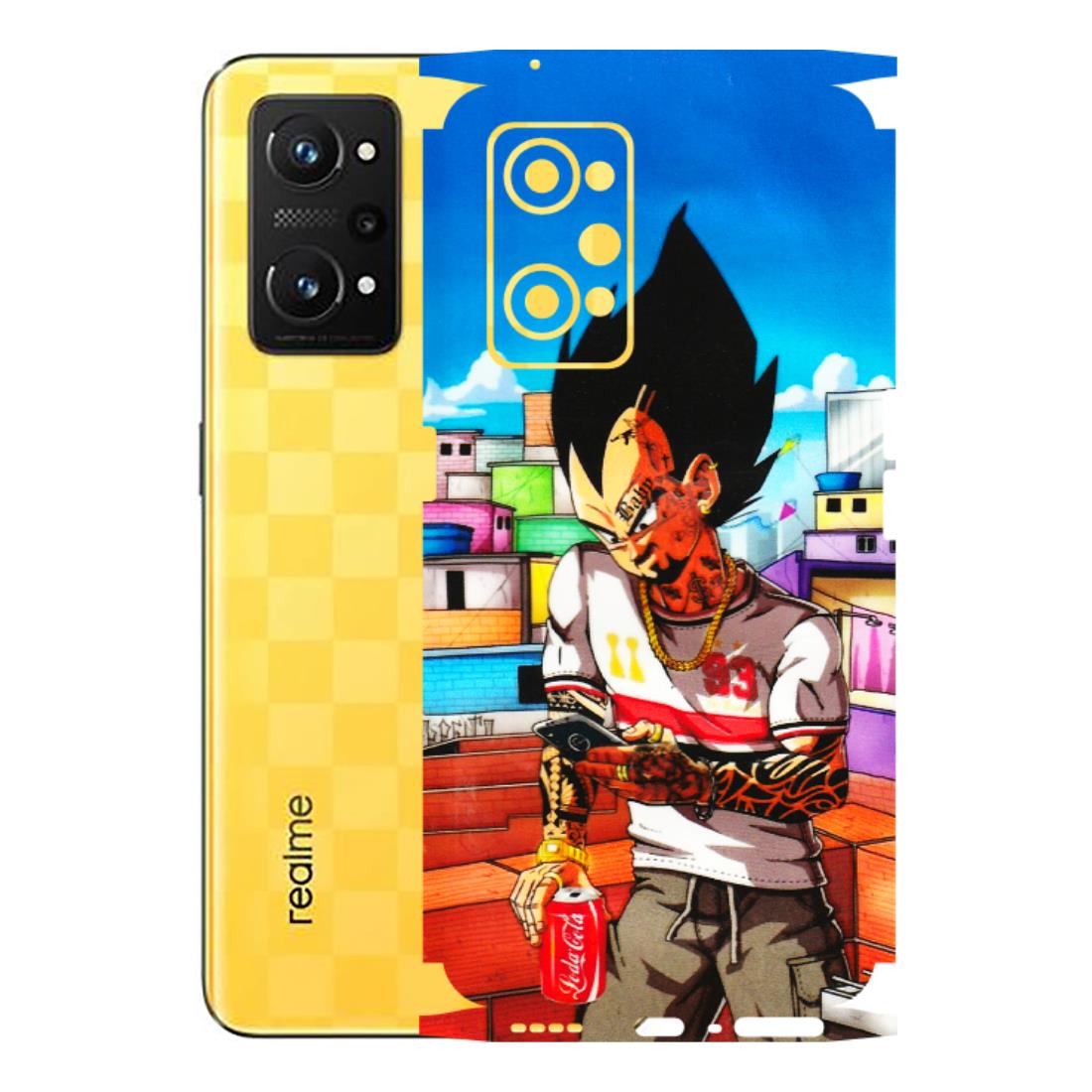 Realme Phone Skins (All Models) - Vegeta - 3D Embossed Finish (L-136) Realme GT Neo 3T
