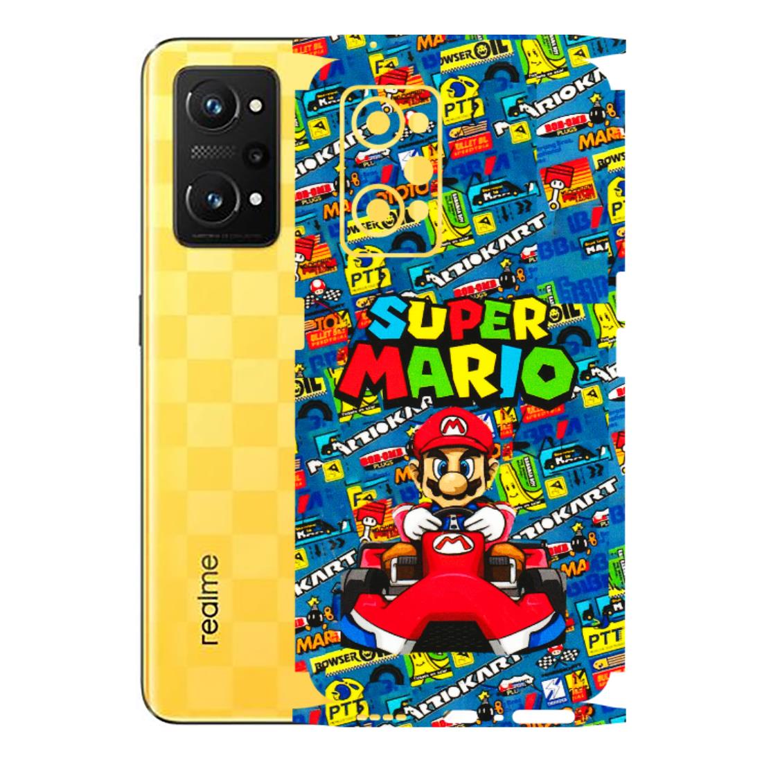 Realme Phone Skins (All Models) - Super Mario Kart - 3D Embossed Finish (L-140) Realme GT Neo 3T