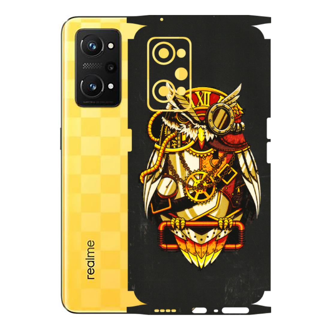 Realme Phone Skins (All Models) - Classy Smart Owl - 3D Embossed Finish (L-144) Realme GT Neo 3T